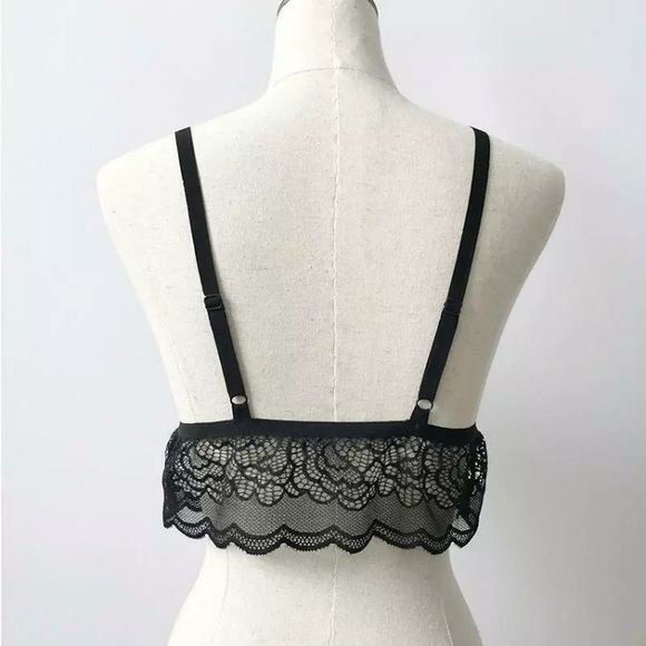 White Lace Bralette - Picture 3 of 4